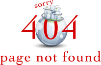 sorry 404 page not found