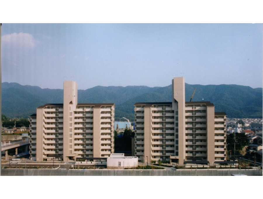 京都市　「醍醐中市営住宅」　新築工事　写真01